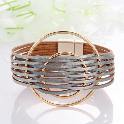 Bohemian Double Color Multi-Layer Bracelet