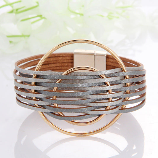 Bohemian Double Color Multi-Layer Bracelet