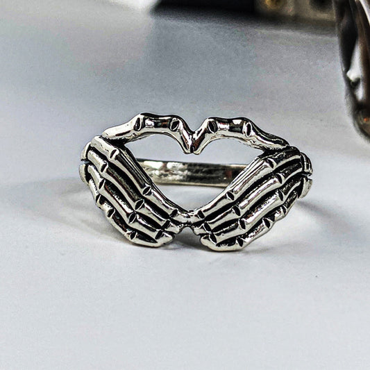 Fashion Halloween Women Vintage Diablo Skull Ring