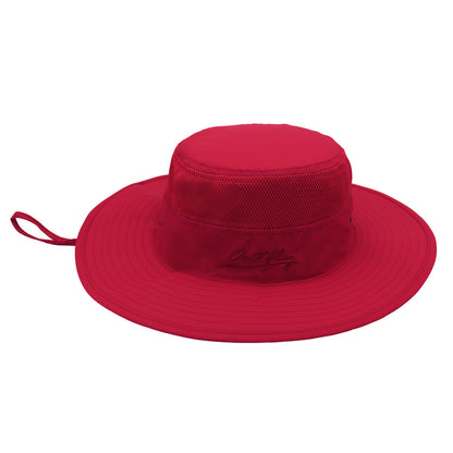 Sombrero de pescador personalizado para protección solar al aire libre