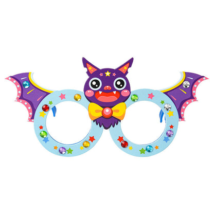 Halloween Children's Handmade Cartoon Glasses Props