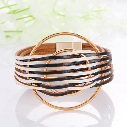 Bohemian Double Color Multi-Layer Bracelet
