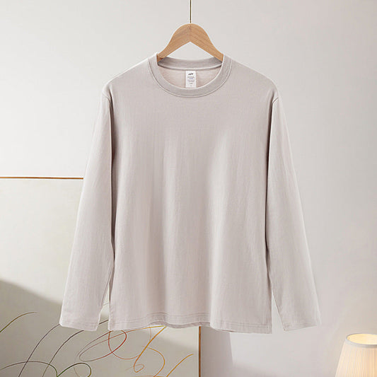 Good Quality Women Basic Long Sleeve Solid Color Blank T-Shirt