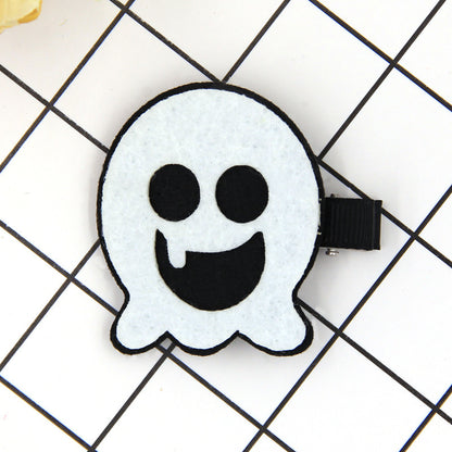 Accessoires pour cheveux en épingle à cheveux fantôme d'Halloween pour enfants