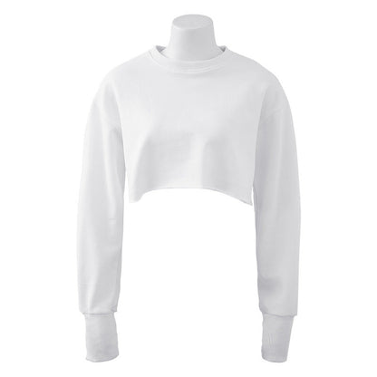 Sweat-shirt de yoga à manches longues pour femme