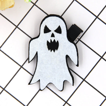 Accessoires pour cheveux en épingle à cheveux fantôme d'Halloween pour enfants