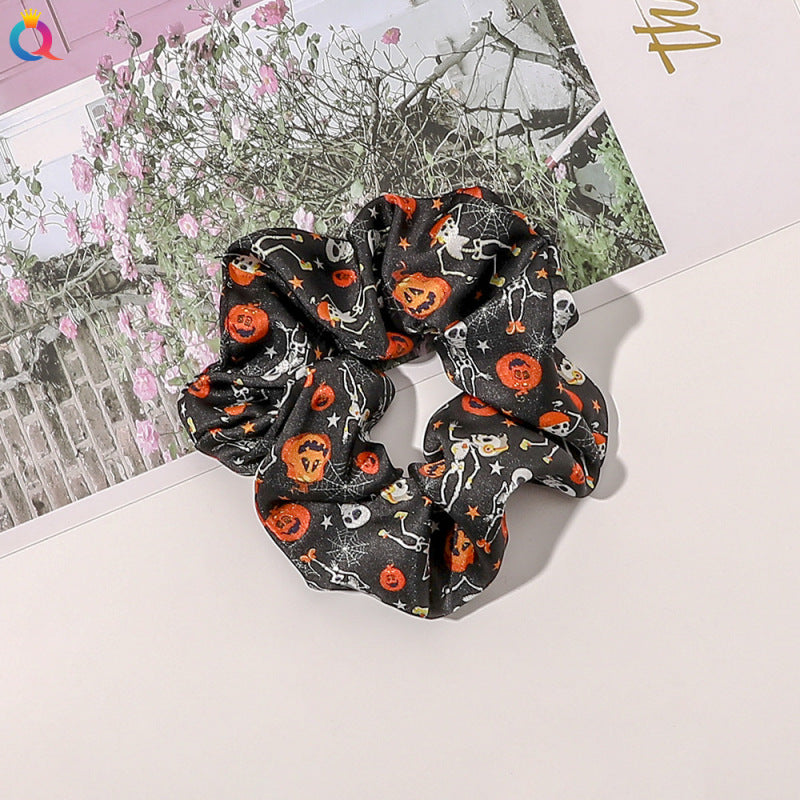 Anillo de tela para el pelo con diseño de intestino grueso para Halloween, muy popular para mujeres