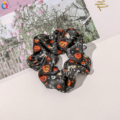 Anillo de tela para el pelo con diseño de intestino grueso para Halloween, muy popular para mujeres
