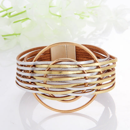 Bohemian Double Color Multi-Layer Bracelet