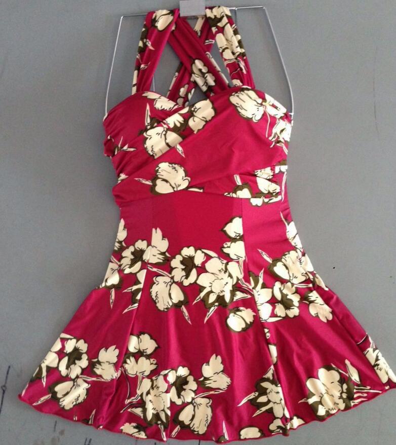 Maillot de bain une pièce sexy à imprimé floral pour femme