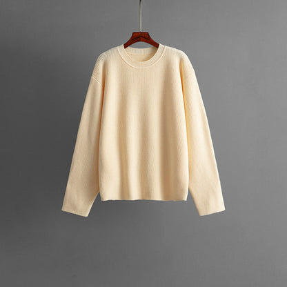 Women Fashion Solid Color Knitted Two-Piece Set