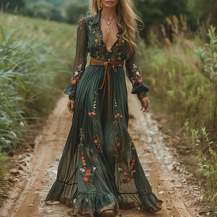 Casual Floral Dress