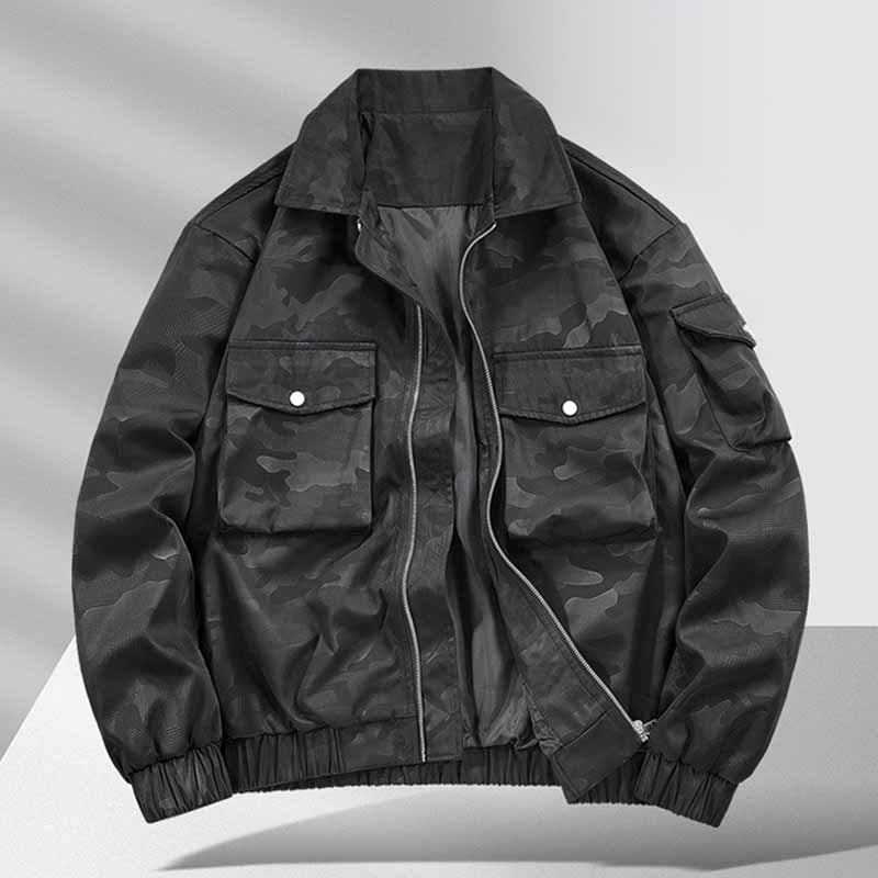 Men's Casual Tooling Vintage Camouflage Jacket