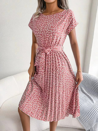 Vestido casual con estampado floral para mujer