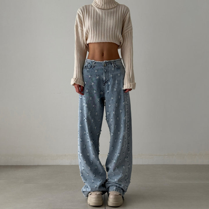 Ripped Blue Jeans