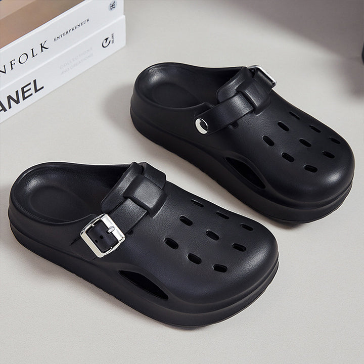 Zapatos negros antideslizantes
