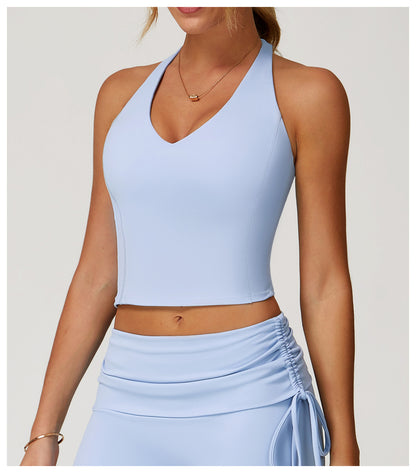 Camiseta deportiva informal de secado rápido para mujer