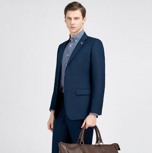 Conjunto de blazer y pantalón profesional informal para hombre