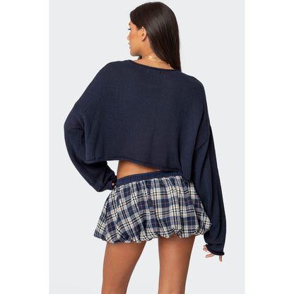 Women Fashion Sexy Plaid Buckle Skirt - Short Street Style Fabric