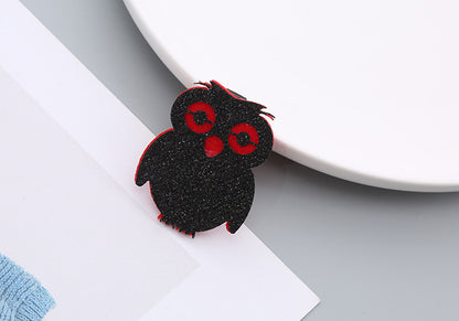 Pinces à cheveux pour femmes, mignonnes, chauve-souris, citrouille, chapeau, interrupteur, Halloween